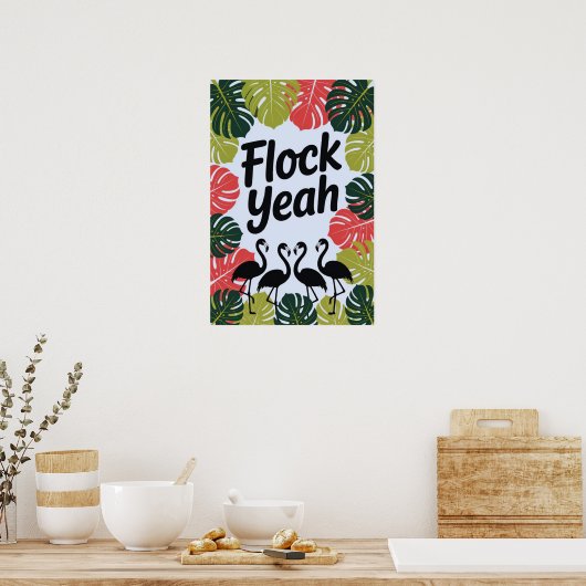 Kudde Ja! Poster (Keuken)