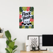 Kudde Ja! Poster (Thuiskantoor)