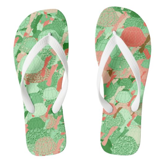Kudde Schildpadden Teenslippers (Voetbed)