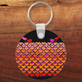 Kudde Valentijnskaarten Sleutelhanger (Voorkant)