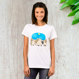 kudde van schapenvrouwen T-shirt