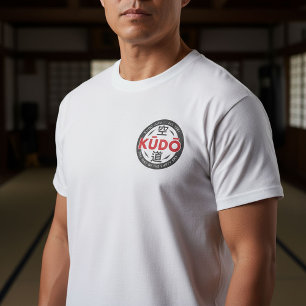 Kudo – Minimaal Japans embleem voor vechtsporten T-shirt