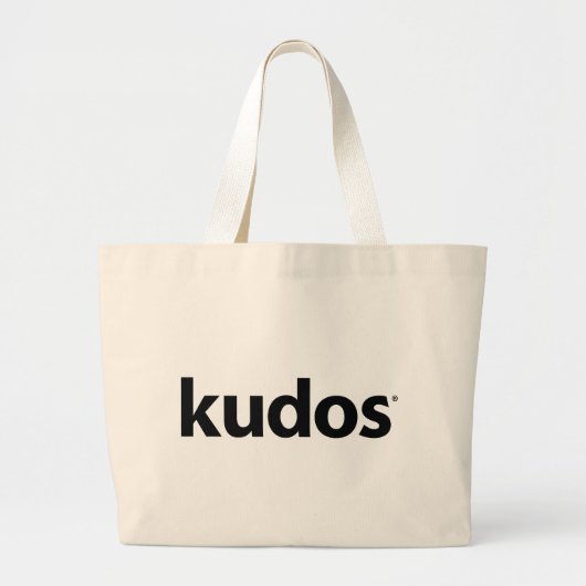 Kudos® Grote Tote Bag (Voorkant)