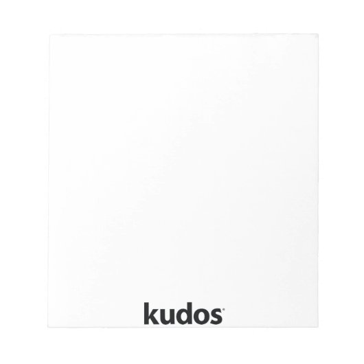Kudos® Notitieblok (Voorkant)