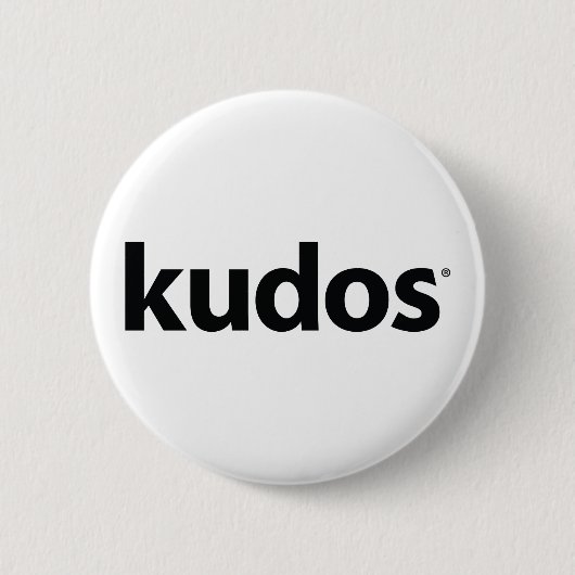 Kudos® Ronde Button 5,7 Cm (Voorkant)