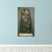 Kudurru of Nazimaruttash, King of Babylon, c.1328- Canvas Afdruk (Insitu (Houten vloer))