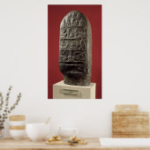 Kudurru van koning Melishikhu II Poster (Keuken)