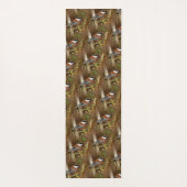 Kuffelkaas op de peren yogamat (Achterkant)