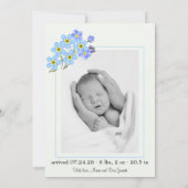 Kuffenjongen (baby bij baby bij baby bij teeleendu aankondiging (Achterkant)