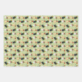 Kuffetjes kerstpapier inpakpapier vel (Voorkant 2)