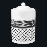 Kuffiya en Jordanie noir et blanc<br><div class="desc">kuffiya palestinien noir et blanc</div>