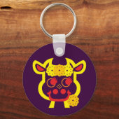 Kuh Schlüsselanhänger Sleutelhanger (Voorkant)