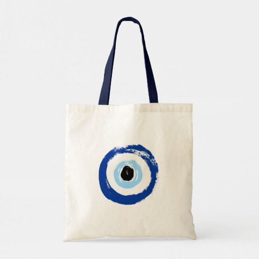Kuifoog Gedrukt Canvas Natural Canvas tas (Achterkant)