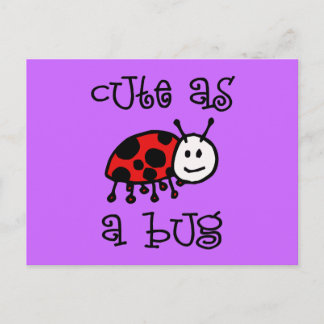 Kuiken als een insect briefkaart