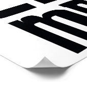 Kuikenmagneet Poster (Hoek)