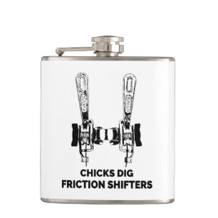 Kuikens Graaf Wrijving Shifters Fiets Heupfles