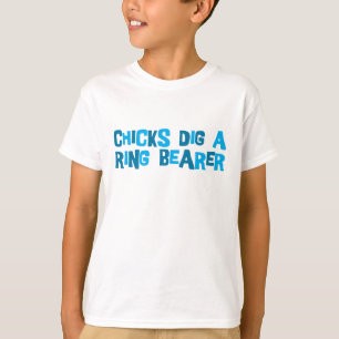 Kuikens graven een ringdrager t-shirt