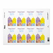 Kuikens peloton etiket (Full Sheet)