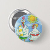 KUIKENS VAN HET ZEE, BUTTON VAN DE FUNNY CARTOON * (Voorkant /achterkant)