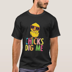 Kuikens Vinden Me Pasen Peuter Jongens Mannen Grap T-shirt