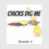 KUIKENS VINDEN MIJ LEUK STICKER (Vel)