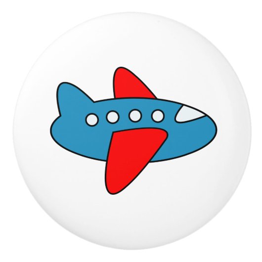 Kuine deur en trekknop van het vliegtuig keramische knop (Voorkant)