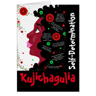 Kujichagulia - De geesten van Kwanzaa Notecard