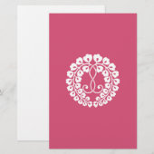 Kujo wisteria H Briefpapier (Voorkant / Achterkant)