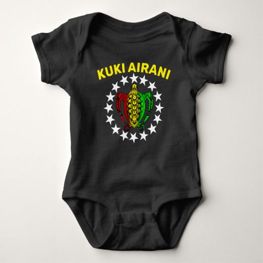 Kuki Airani Reggae baby bodysuit (Voorkant)
