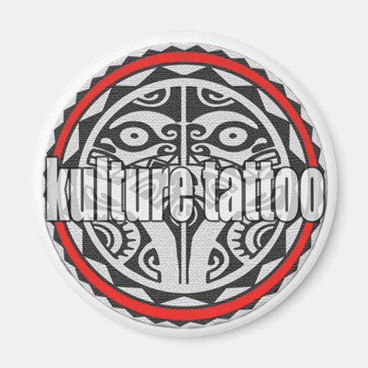 Kulture Tattoo magneet (Voorkant)