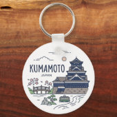 Kumamoto Sleutelhanger (Voorkant)