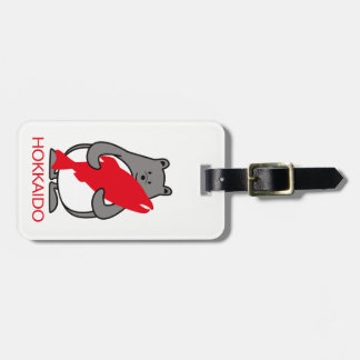 kumapen hokkaido bagagelabel