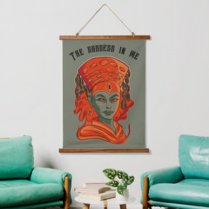 Kumari - De godin in mij Hangend Wandkleed