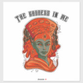 Kumari - De godin in mij Sticker (Vel)