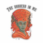 Kumari - De godin in mij Sticker (Voorkant)