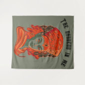 Kumari - De godin in mij Wandkleed (Voorkant (horizontaal))