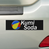 Kumi Soda Full Logo Bumpersticker (Op auto)