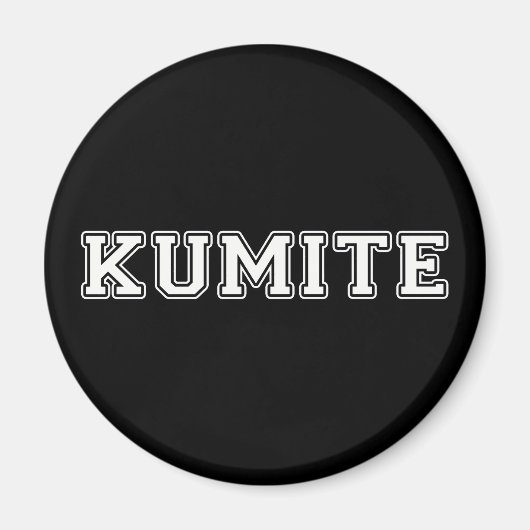 Kumite Magneet (Voorkant)