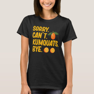 Kumquat Tree Fruit haalt Oranje Plant marmelade in T-shirt