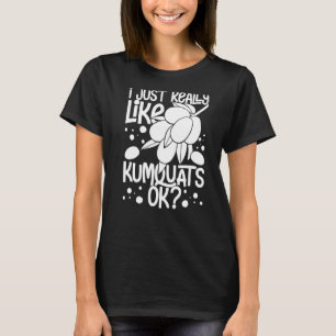 Kumquat Tree Fruit haalt Oranje Plant marmelade in T-shirt