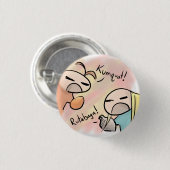 kumquat vs rutabaga ronde button 3,2 cm (Voorkant /achterkant)