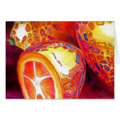Kumquats agrumes oranges aquarelles fruits art (Devant horizontal)