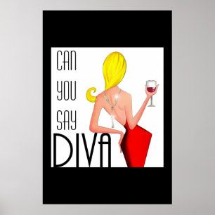"Kun je DIVA noemen?" Poster