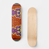 Kuna Indian Ancestral Spirit Skateboard (Recto)