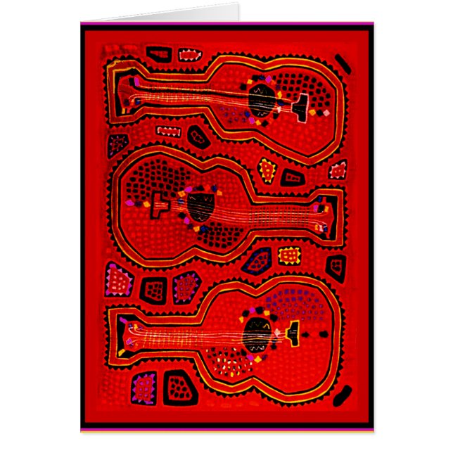 Kuna Indian Guitars (Voorkant)