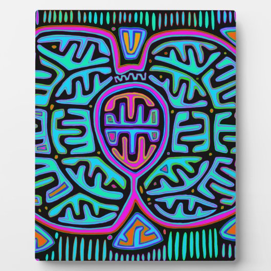 Kuna Indian Mariposa Fotoplaat (Voorkant)