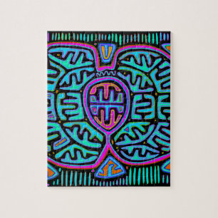 Kuna Indian Mariposa Legpuzzel