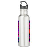 Kuna Indian Mola Compass Waterfles (Achterkant)