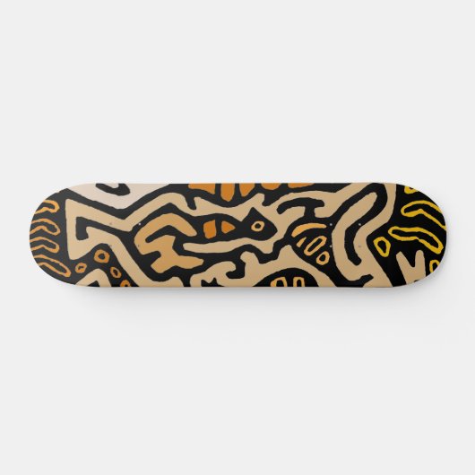 Kuna Indian Skateboard (Horizontaal)