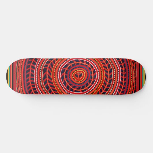 Kuna Indian Sun Universe Skateboard - Del Sol (Horz)